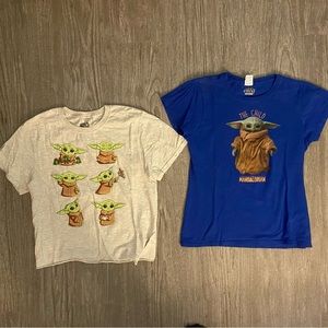 Baby Yoda / The Child Two Pack T Shirts